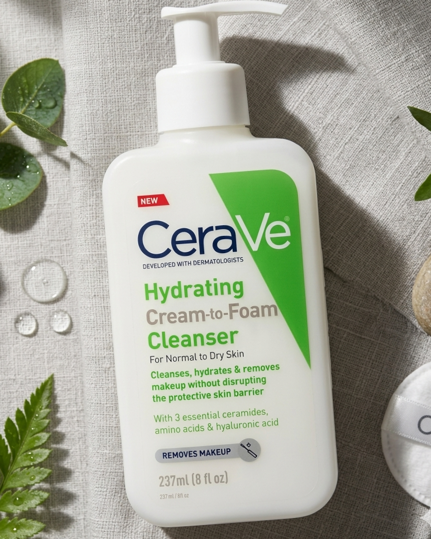 Hydrating Cream-to-Foam Cleanser